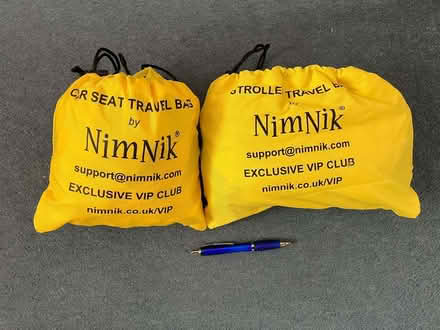 Photo of free Travel bags for child car seat and buggy (Dry Drayton CB23) #1
