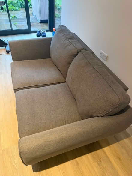 Photo of free Two seater sofa - must go by 13/10 (Grandpont OX1) #2