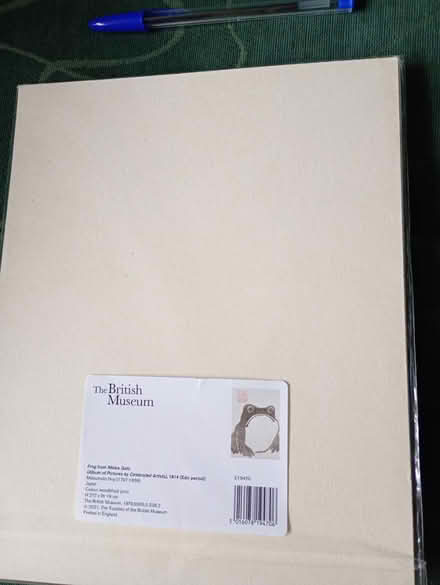 Photo of free Frog : sealed print (Three Bridges RH10) #2