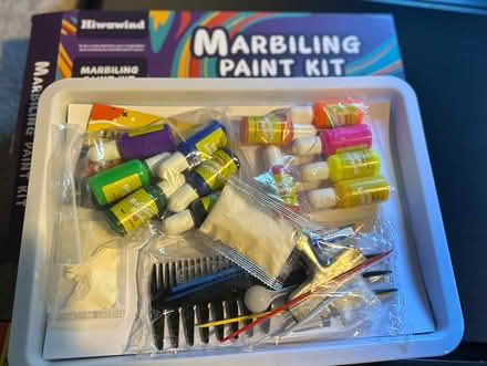 Photo of free Marbeling Paint Kit (Annapolis, MD) #1