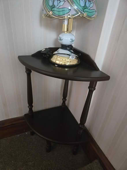 Photo of free Wooden corner shelves (Copnor PO3) #1