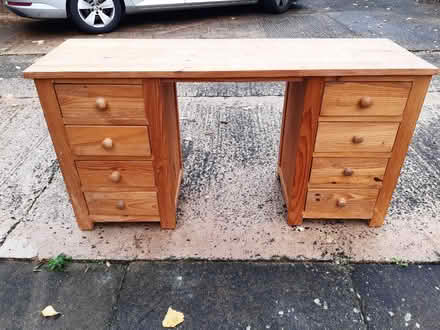 Photo of free Solid Pine desk (doer-upper) (Shawbury SY4) #1