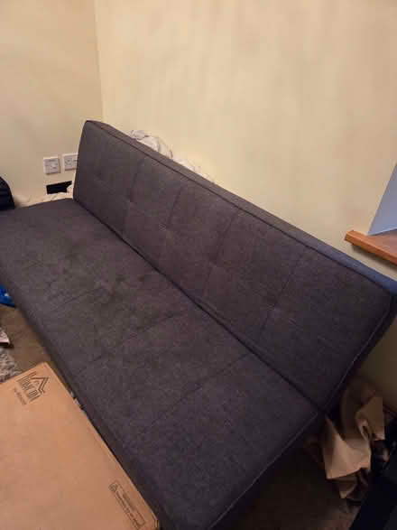 Photo of free Grey sofa bed (Newbiggin CA11) #2