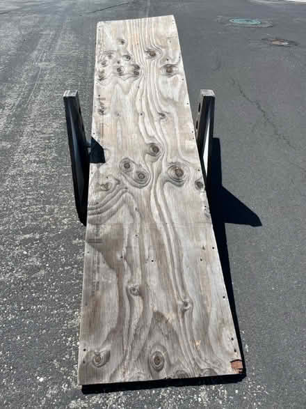 Photo of free wooden seesaw for bikes (Lawrence/ El Camino Real) #4