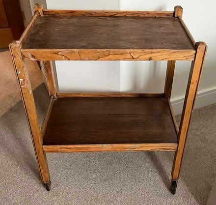 Photo of free Vintage wooden tea/drinks trolley (Redcliffe BS1) #1