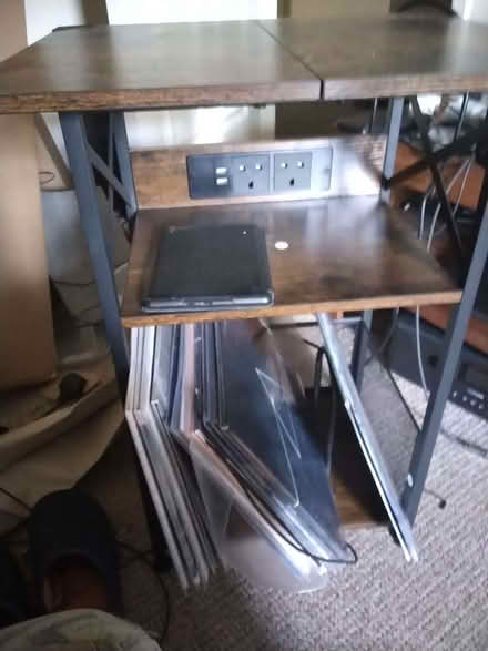 Photo of free Turntable stand with record rack (Long Stratton NR15) #1