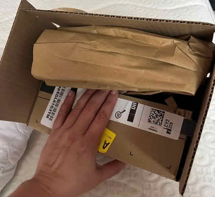 Photo of Small packing box to send a mug (Coleridge Ward CB1) #2