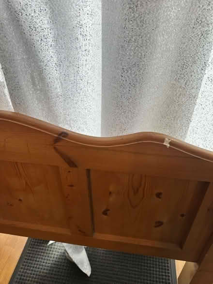 Photo of free Pine double headboard (Strood ME2) #3