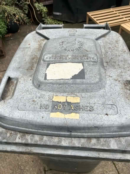Photo of free Large Grey Wheelie Bin (RG4) #2