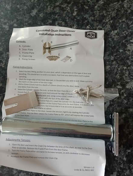 Photo of free Door selfcloser (Gosforth) #2