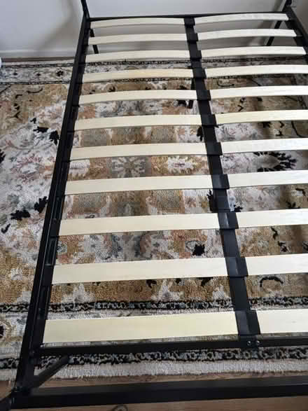 Photo of free Julian Bowen Black Metal Bed Frame (RH8) #4