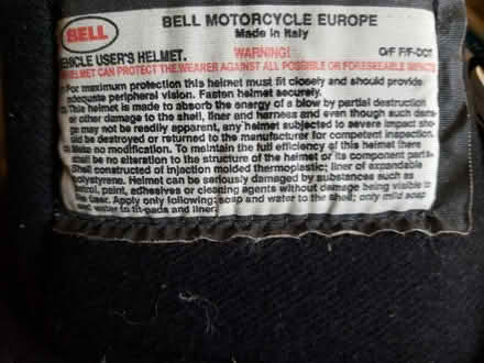 Photo of free VTG Vetter 1/2 Motorcycle Helmet (Middletown) #2