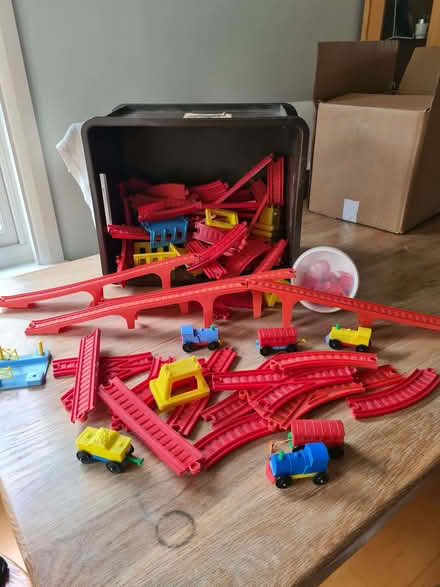 Photo of free Child's plastic railway set (North Town SL6) #1