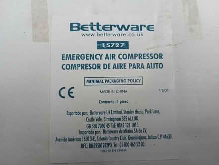 Photo of free Air pump (Nuthall NG16) #3