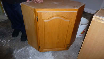 Photo of free solid oak cabinets (Ottawa west) #2