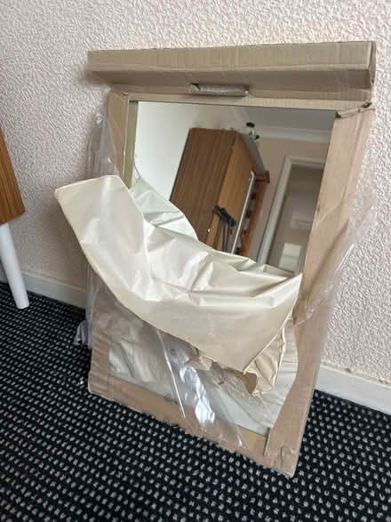 Photo of free IKEA ALG mirrors x 2 with fixings (Blyth NE24) #3
