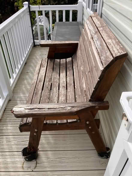 Photo of free Old garden bench (Gwespyr CH8) #1