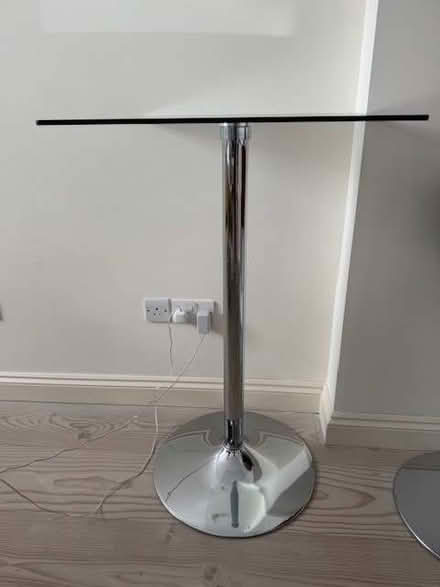 Photo of free Glass bar table (South Kensington SW7) #3