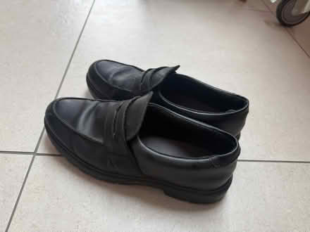 Photo of free 7.5 Clarks Slip on school shoes (Upper Beeding BN44) #1