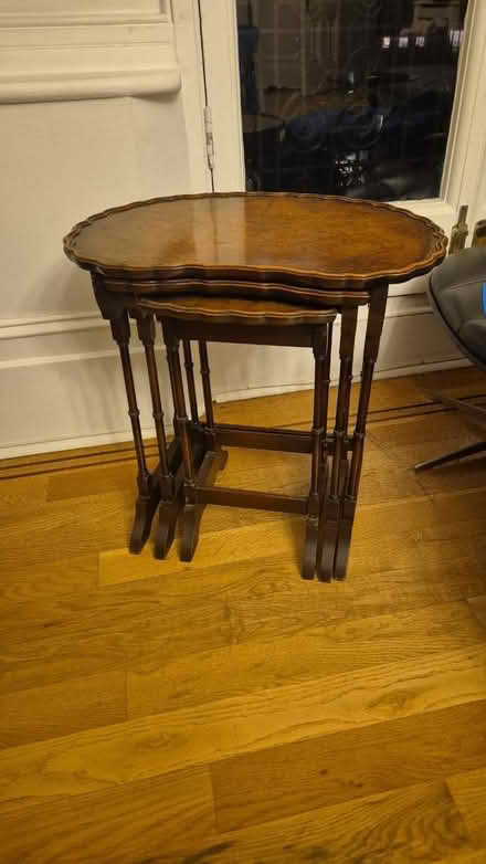 Photo of free Nesting wooden tables (111 Oakwood Court) #2