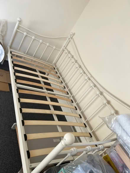 Photo of free Single nmmetal bed frame (Westcliff-on-sea SS0) #1