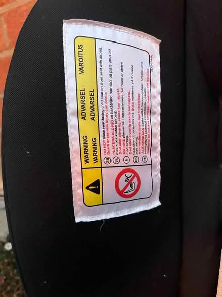 Photo of free Rear facing car seat up to 25kg 6y (PO19 Chichester) #4