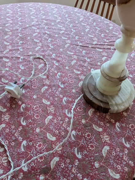 Photo of free Marble lamp (Guildford GU2) #2