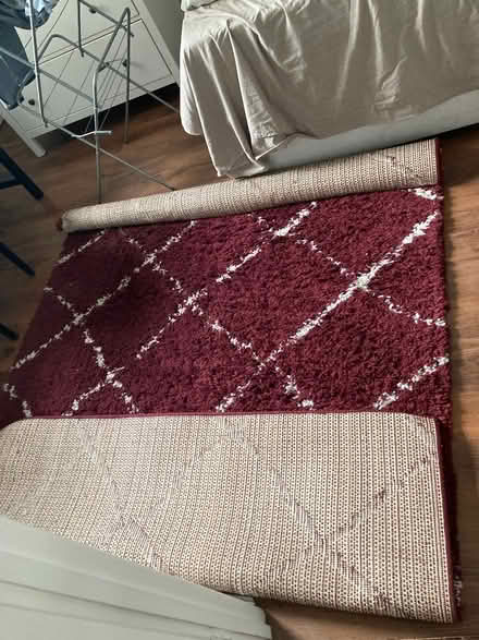 Photo of free Burgundy clean carpet 160x220cm (W6 8ja) #2