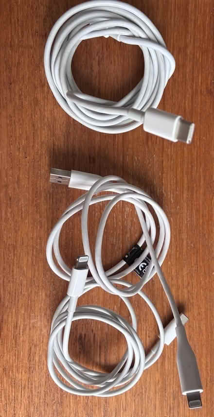 Photo of free Iphone lightning cables (Burton in Lonsdale LA6) #1