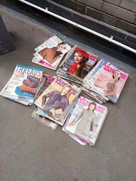 Photo of free Sewing magazines - Threads, Vogue (Penge SE20) #2