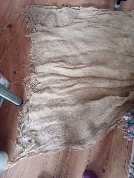 Photo of free Fabric: Length of Hessian (Penge SE20) #2