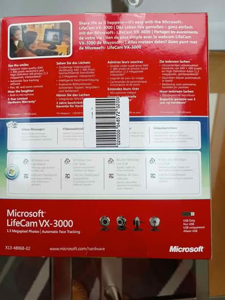 Photo of free Microsoft LifeCam USB (ME10 (Tunstall)) #2