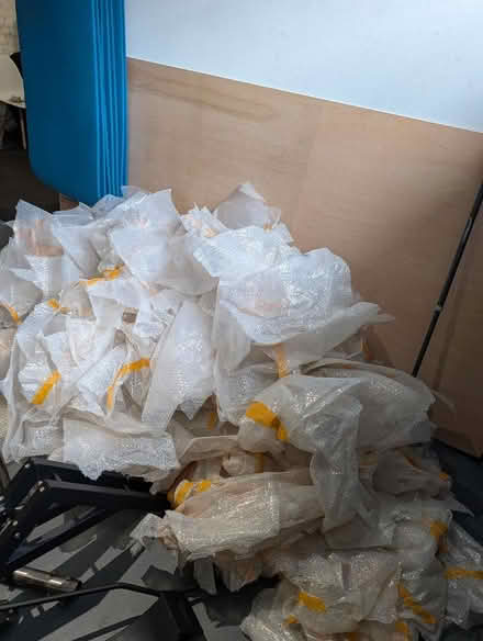 Photo of free Lots of used bubble wrap (Fort Pitt ME4) #1