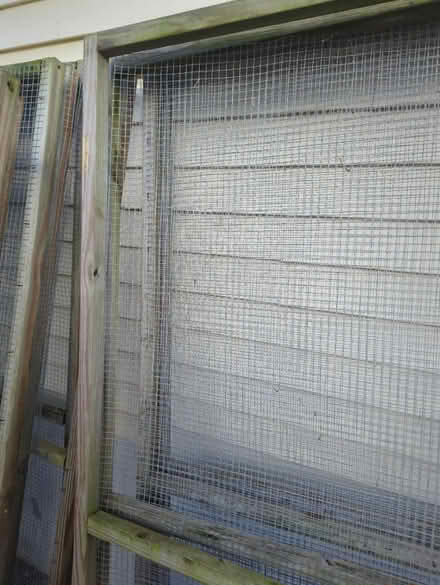 Photo of free Outdoor panels with hardware cloth (Glen Rock) #2