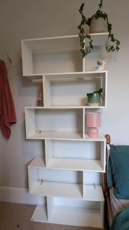 Photo of free White bookcase (Earlsfield SW18) #2