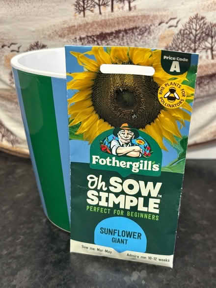 Photo of free Plant Pot and Seeds (Marston Moretaine, MK43 0) #1