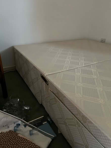 Photo of free Quality divan bed double base with drawers (Botley OX2) #2