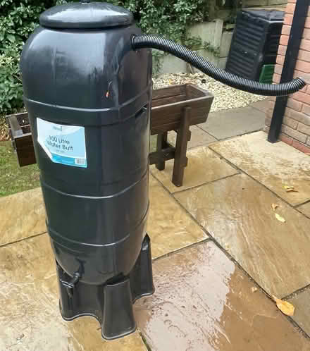 Photo of free 100 litre water butt and stand (Shenley WD7) #1