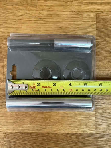 Photo of free 15mm chrome pipe cover (Tunbridge Wells N. TN2) #1