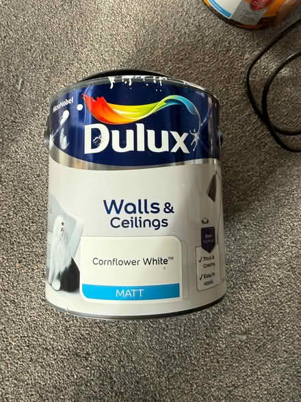Photo of free Cornflower white paint (Marcham OX13) #1