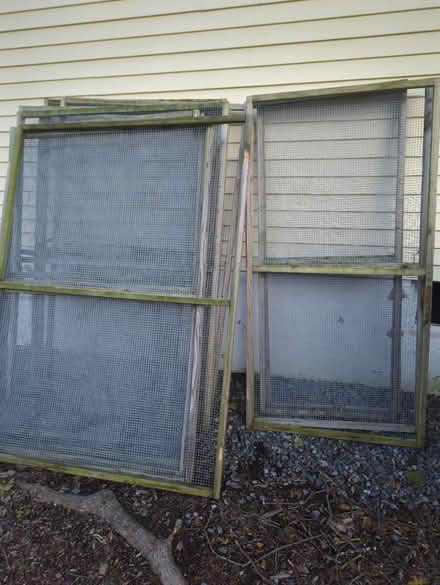 Photo of free Outdoor panels with hardware cloth (Glen Rock) #1