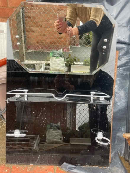 Photo of free Retro bathroom mirror (Great Boughton Chester CH3) #2