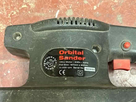 Photo of free Orbital Sander (Hanham BS15) #2