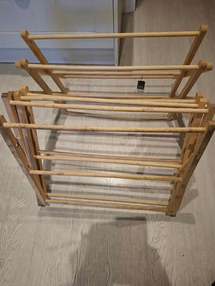 Photo of free Wooden clothes airer- needs glue (Beckenham BR3) #1