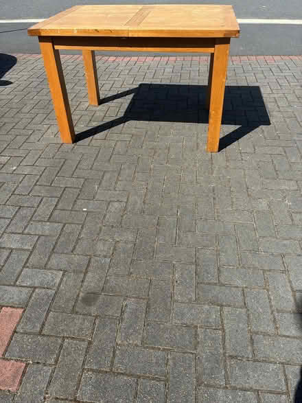 Photo of free Kitchen or main dining table (Kilkenny 20 km radius) #3