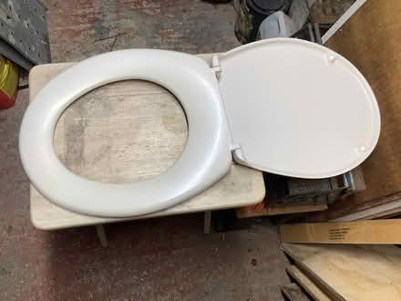 Photo of free White toilet lid (Harwell, Didcot. OX11) #2