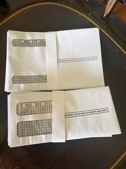 Photo of free envelopes for tax documents (Rolling Meadows 60008) #2