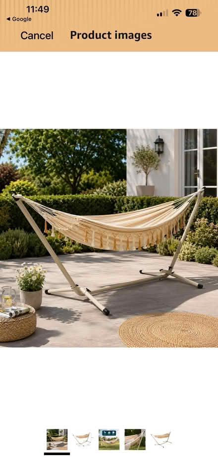 Photo of free Hammock (Cliddesden RG22) #1