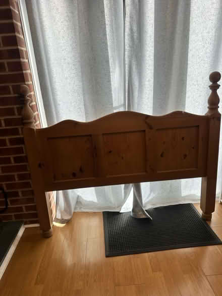 Photo of free Pine double headboard (Strood ME2) #1