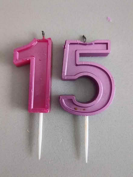 Photo of free Birthday candles 15 (Broxbourne EN10) #1